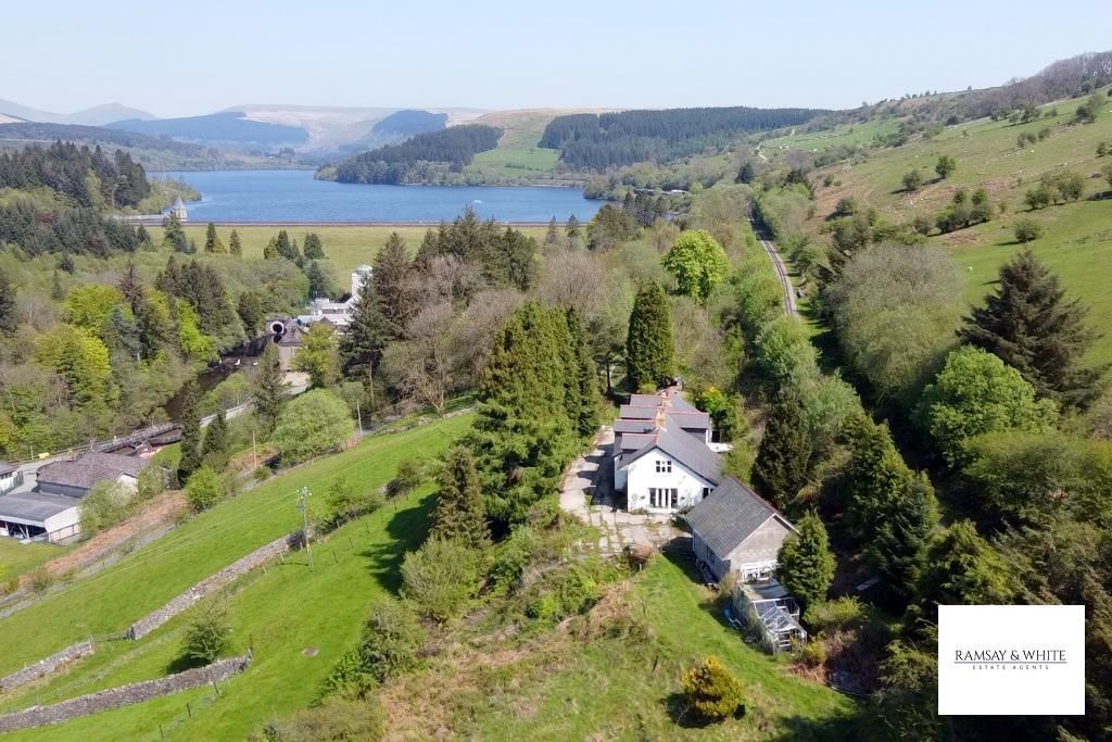 5 bed detached house for sale in Pontsticill, Merthyr Tydfil CF48, £