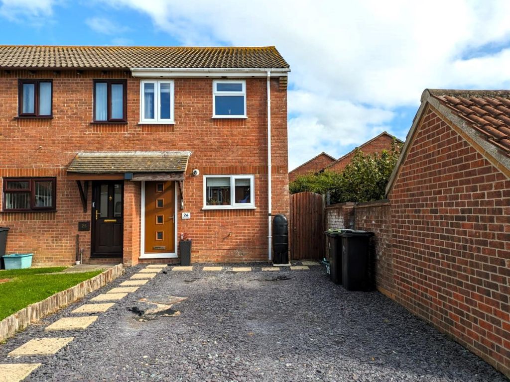 2 bed semidetached house to rent in Elziver Close, Chickerell