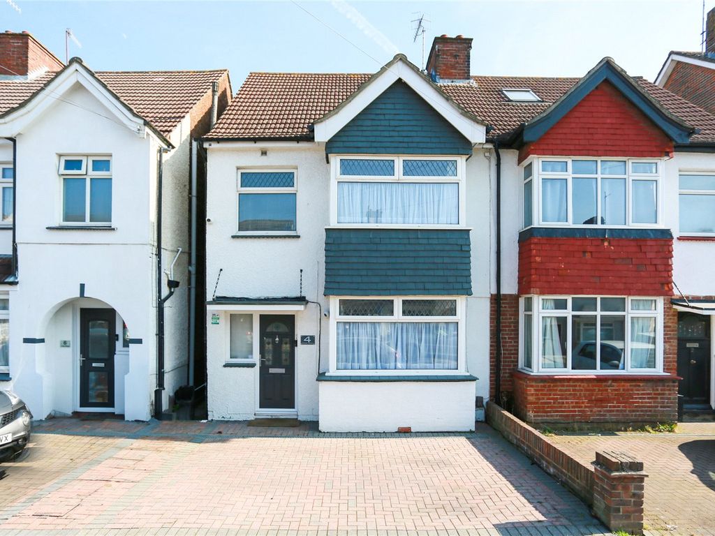 3 bed semidetached house for sale in Links Road, Portslade, East