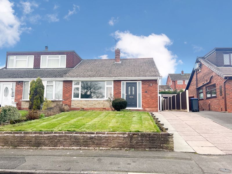 2 bed semidetached bungalow to rent in Marlborough Crescent, Endon ST9