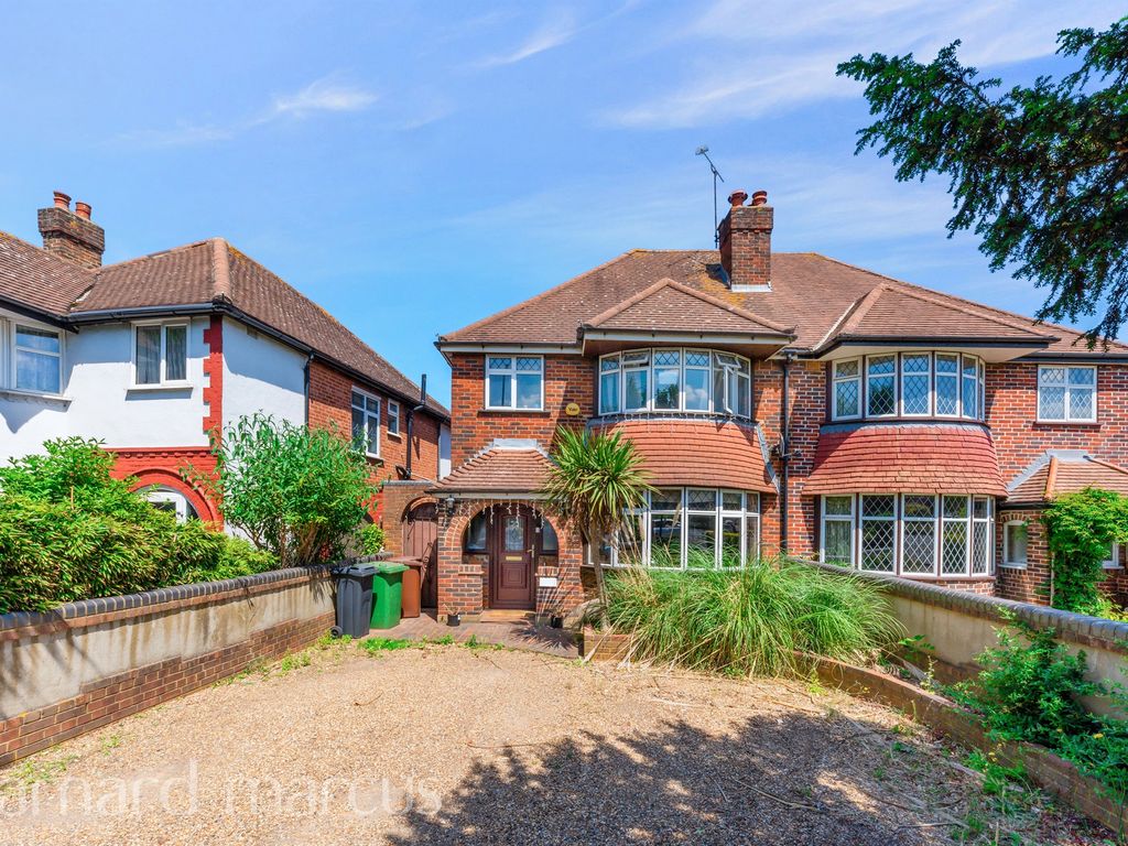 3 bed semidetached house for sale in Kingston Road, Ewell, Epsom KT19