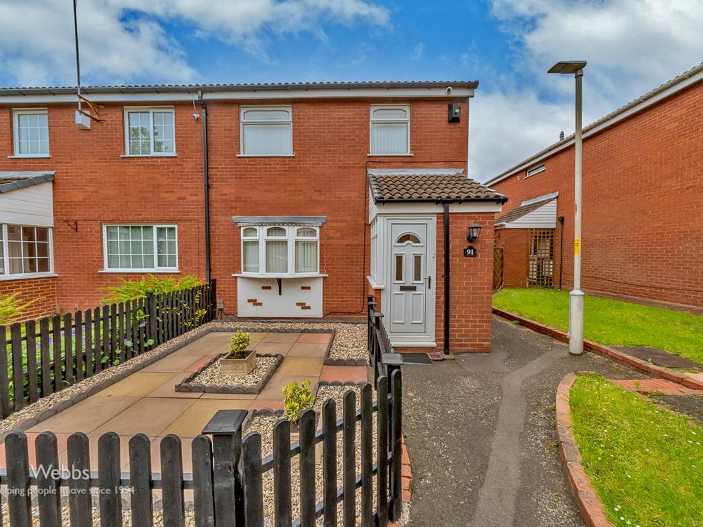 2 bed end terrace house for sale in Mill Lane, Walsall WS4, £170,000