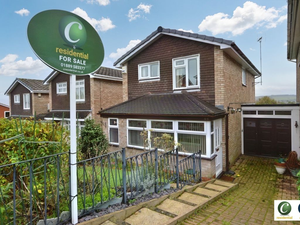 3 bed linkdetached house for sale in Waverley Gardens, Rugeley WS15