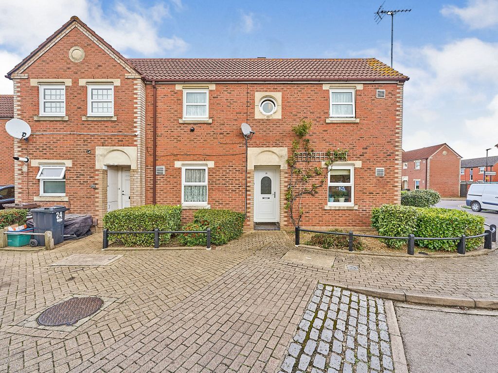 2 bed end terrace house for sale in Sledmere Court, Feltham TW14, £