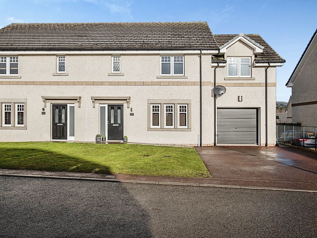 4 bed semidetached house for sale in Old Milnafua Road, Alness IV17