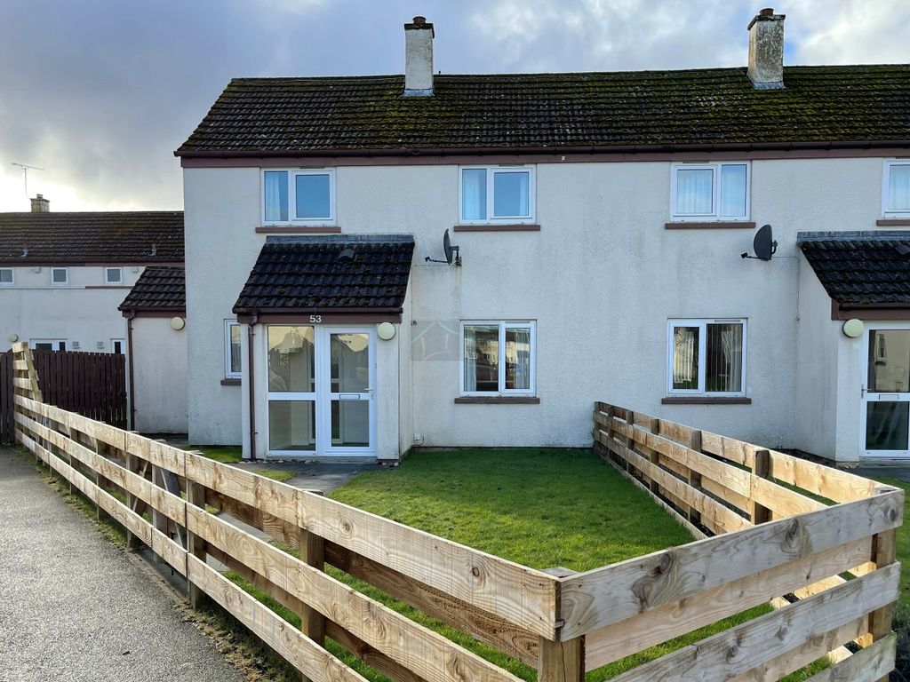 2 bed end terrace house for sale in Central Avenue, Kinloss, Forres