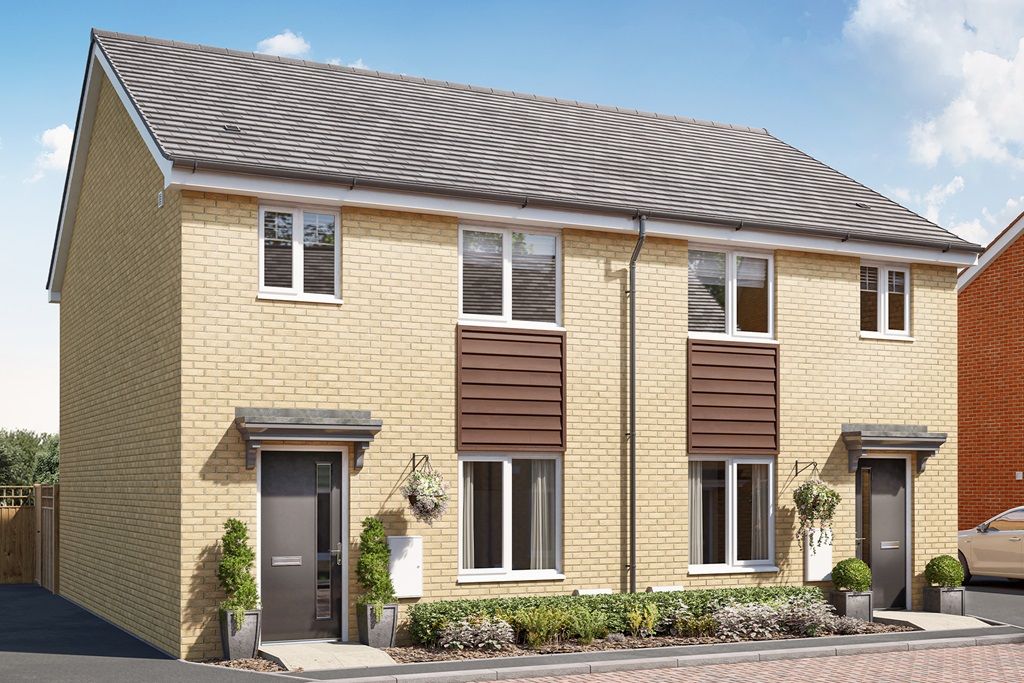 New home, 3 bed terraced house for sale in "The Gosford Plot 293" at