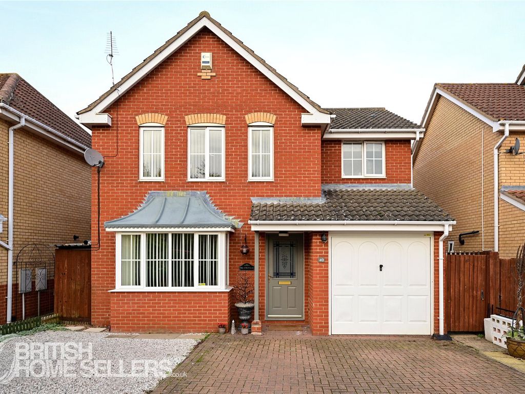 4 bed detached house for sale in Park Farm Way, Peterborough