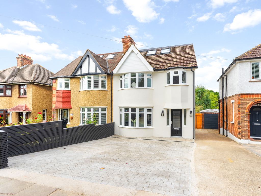 4 bed semidetached house for sale in Grand Avenue, Surbiton KT5, £