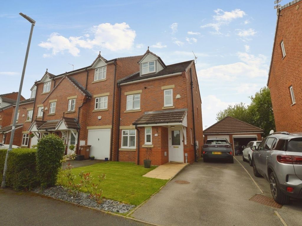 4 bed semidetached house for sale in The Spires, Eccleston, St. Helens