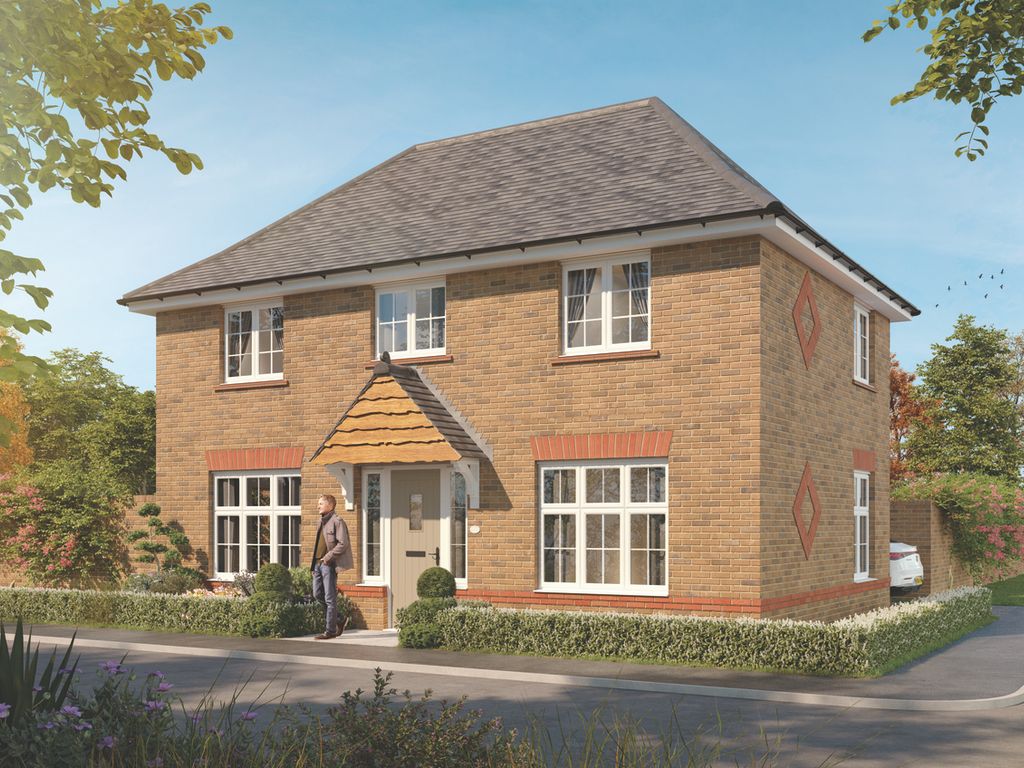 New home, 3 bed detached house for sale in "Amberley" at Moor Lane