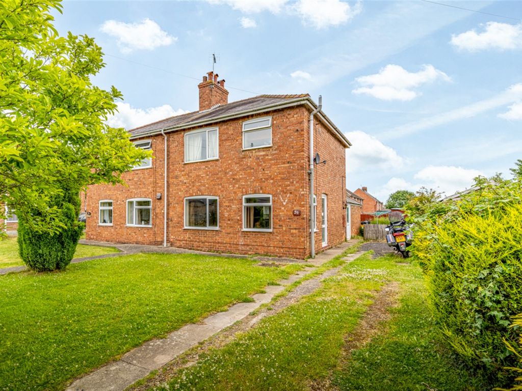 2 bed semidetached house for sale in Howell Road, Heckington, Sleaford