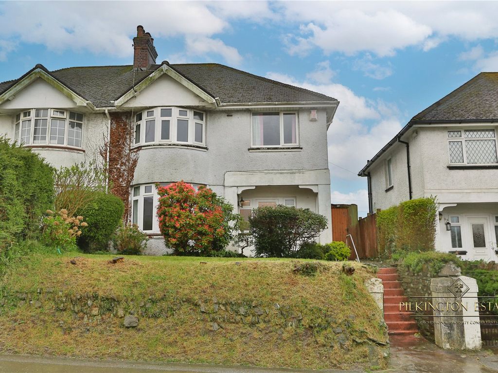 3 bed semidetached house for sale in Crownhill Road, Plymouth, Devon