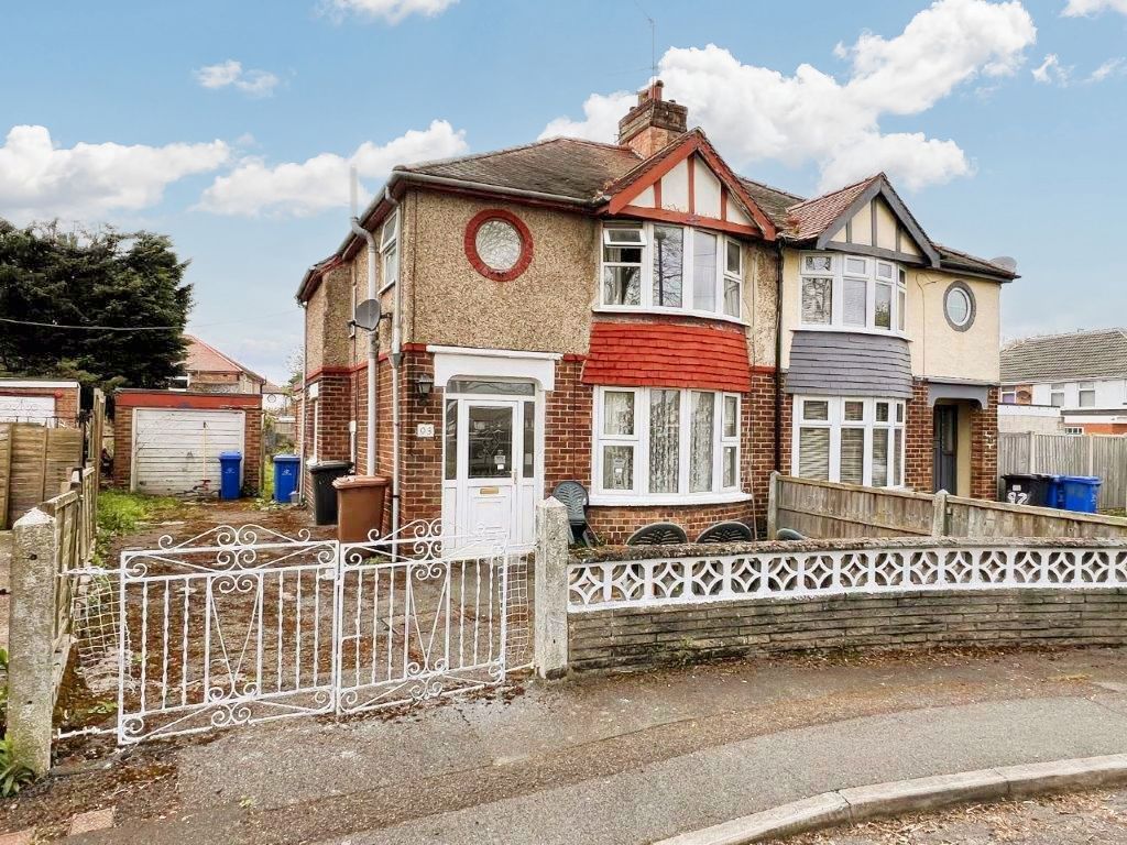 3 bed semidetached house for sale in The Circle, Sinfin, Derby DE24, £