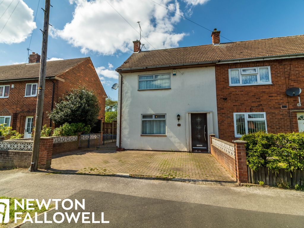 2 bed end terrace house for sale in Sandringham Road, Retford DN22, £