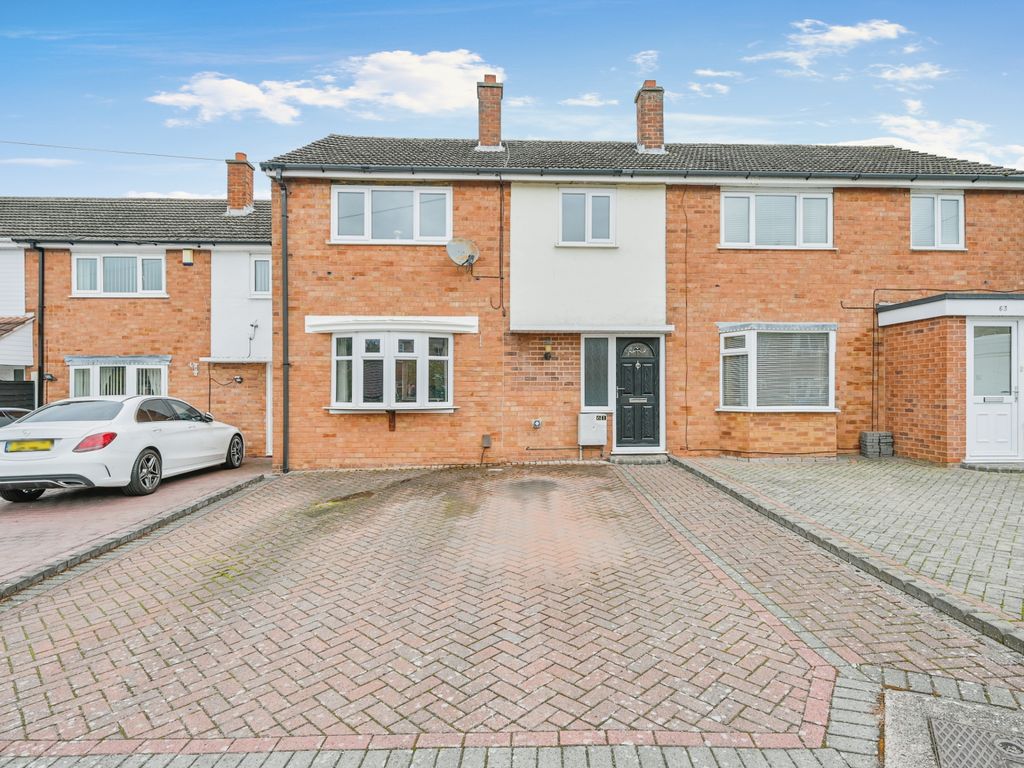 3 bed terraced house for sale in Milton Avenue, Tamworth B79, £150,000
