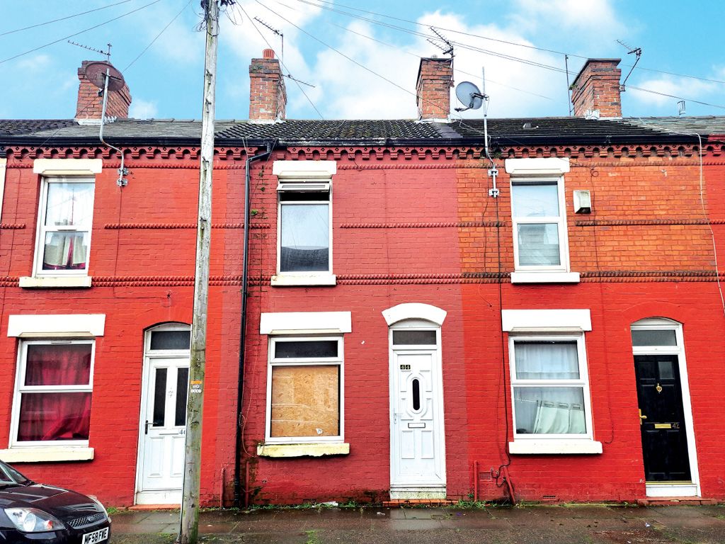 2 bed terraced house for sale in Ripon Street, Walton, Liverpool L4, £