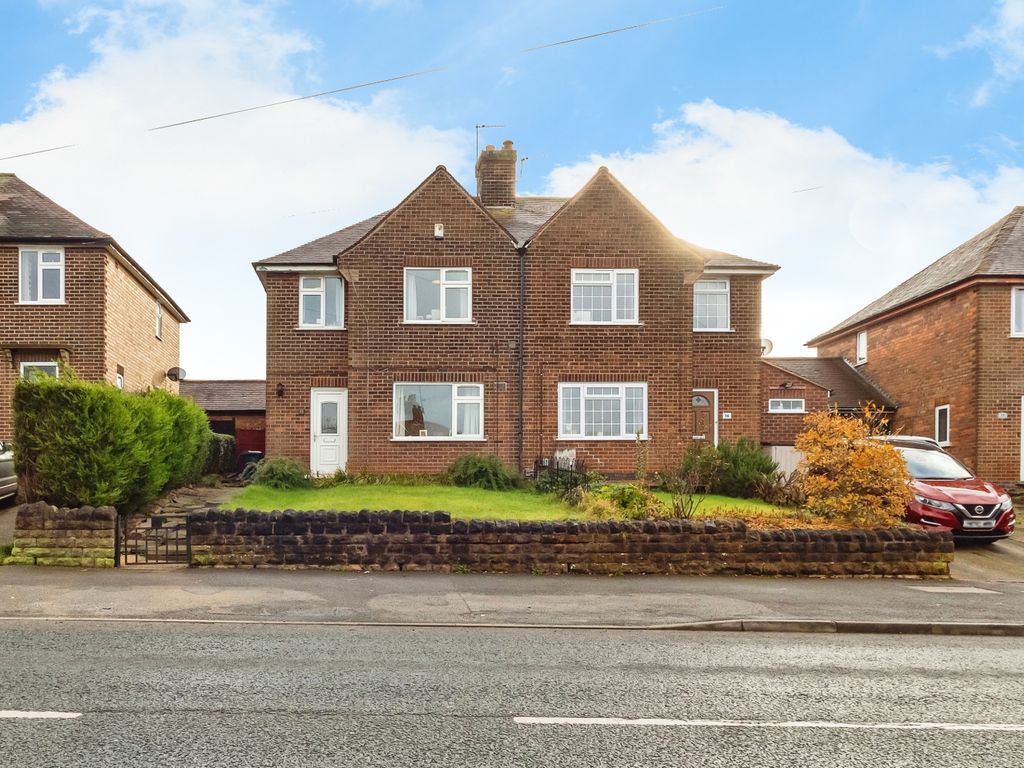 3 bed semidetached house for sale in Howbeck Road, Arnold, Nottingham, Nottinghamshire NG5, £