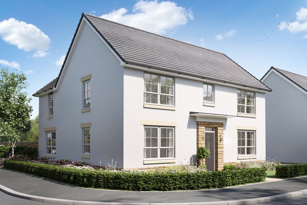 New home, 4 bed detached house for sale in "Brechin" at