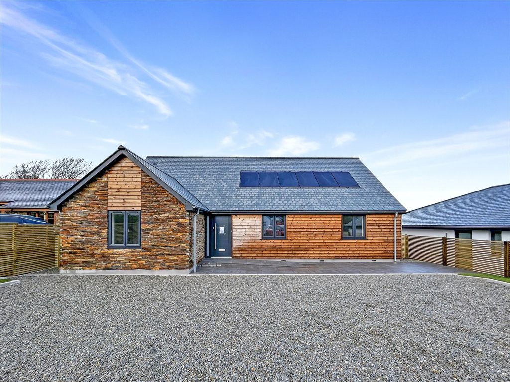 New home, 4 bed bungalow for sale in Tremail, Camelford, Cornwall PL32