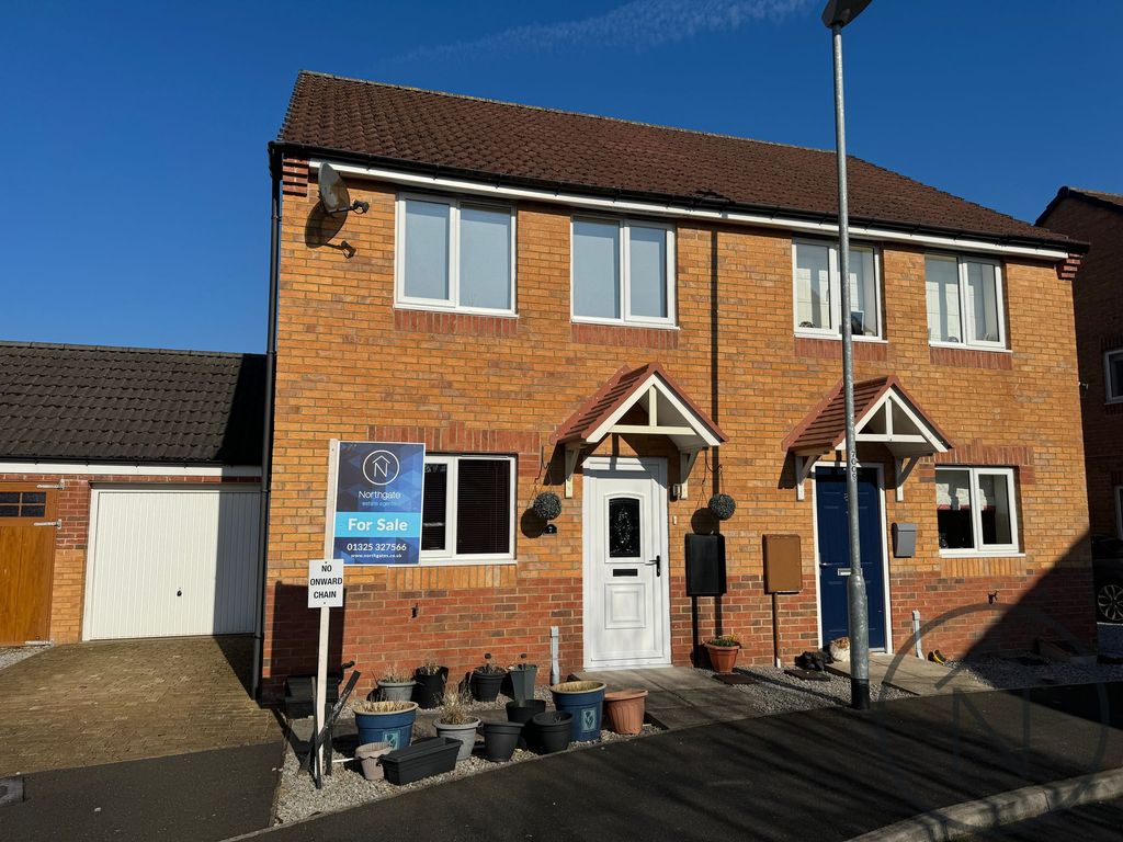 3 bed semidetached house for sale in Yacley Close, Newton Aycliffe DL5