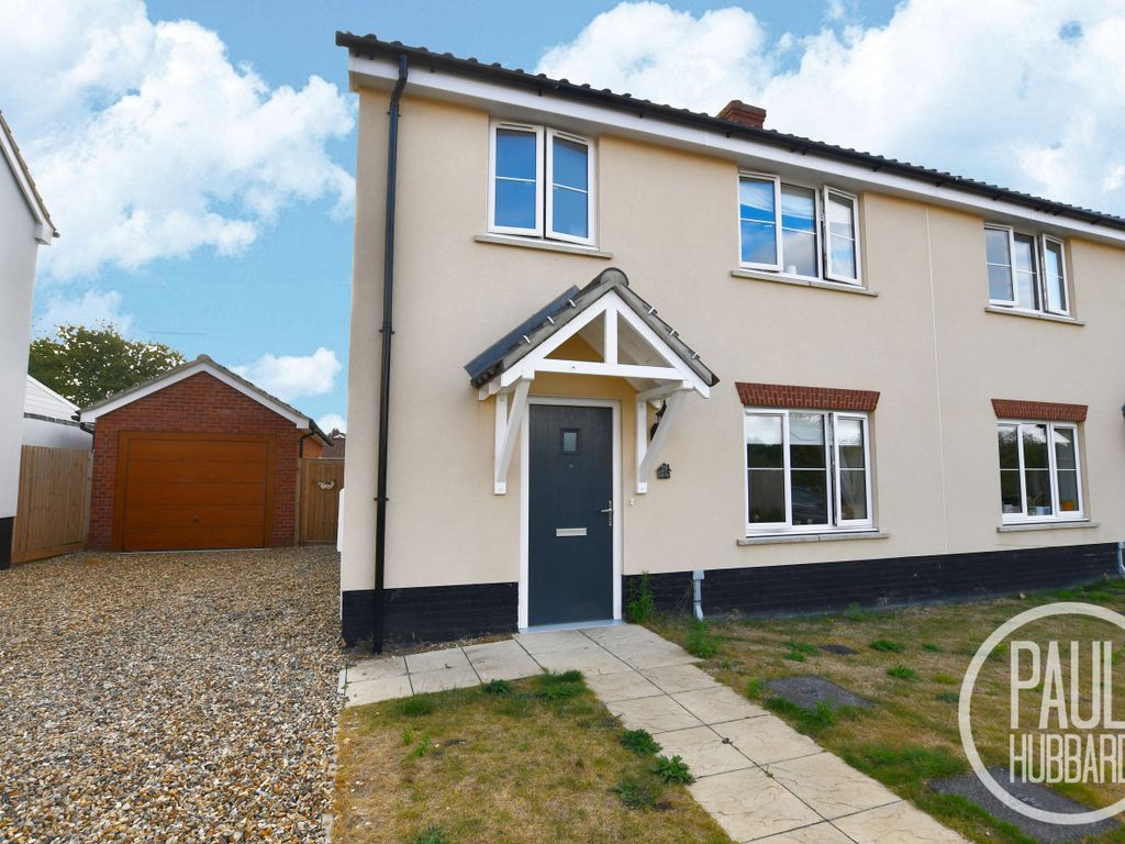 New home, 3 bed semidetached house for sale in Kells Way, Geldeston