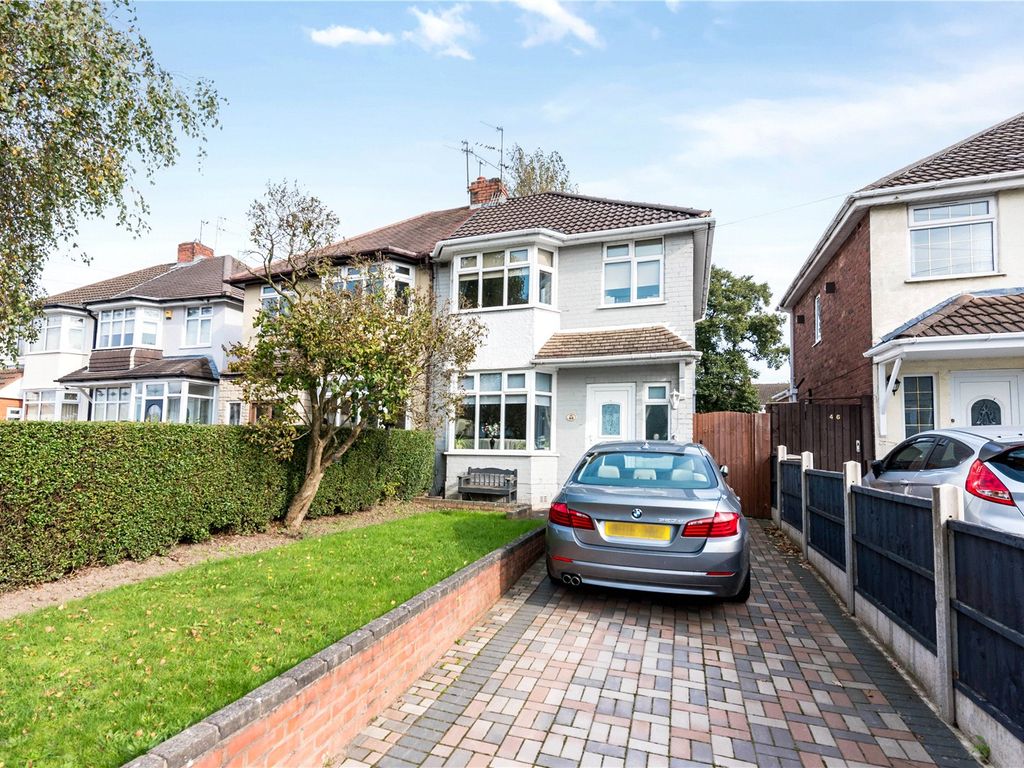 3 bed semidetached house for sale in Stubby Lane, Wednesfield