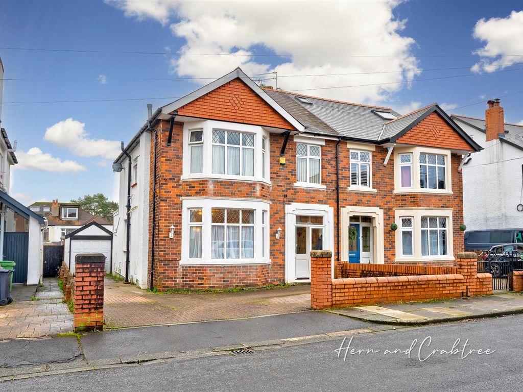 4 bed semidetached house for sale in Pencisely Avenue, Llandaff