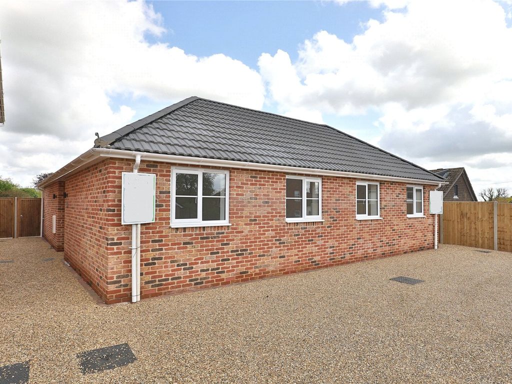 New home, 2 bed bungalow for sale in Melton Road, Wymondham, Norfolk