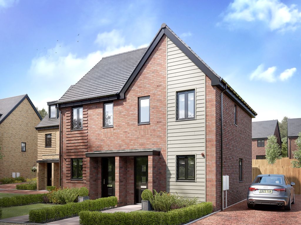 New home, 2 bed semidetached house for sale in "The Alnmouth" at Hadham Road,