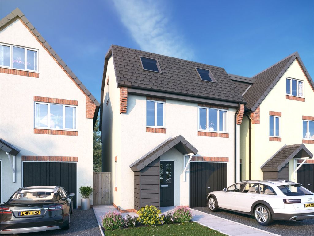 New home, 4 bed detached house for sale in Gadlys Brow, Gadlys Lane, Bagillt, Flintshire CH6