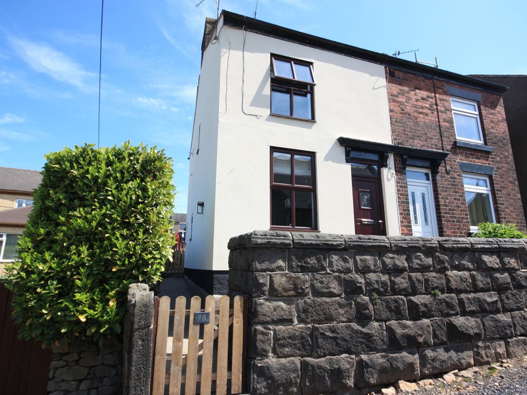 2 bed semidetached house for sale in Primitive Street, Mow Cop, Stoke