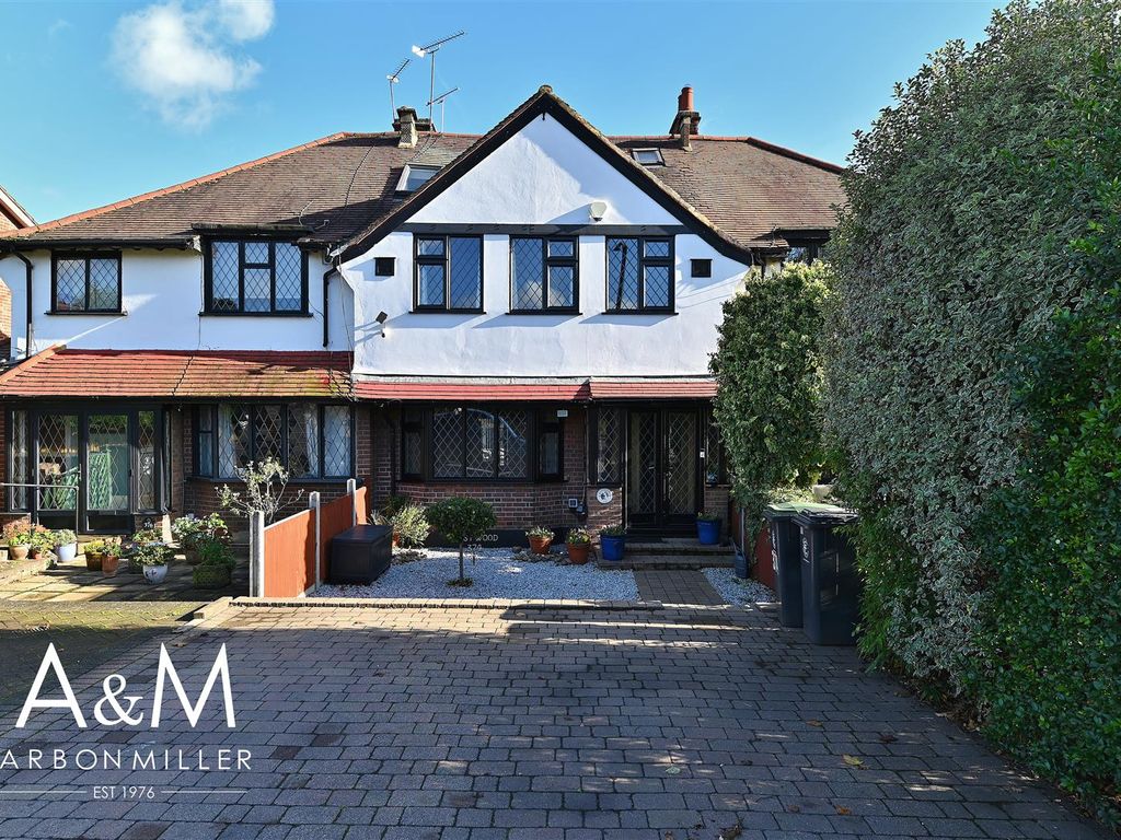 4 bed terraced house for sale in Fencepiece Road, Chigwell IG7, £