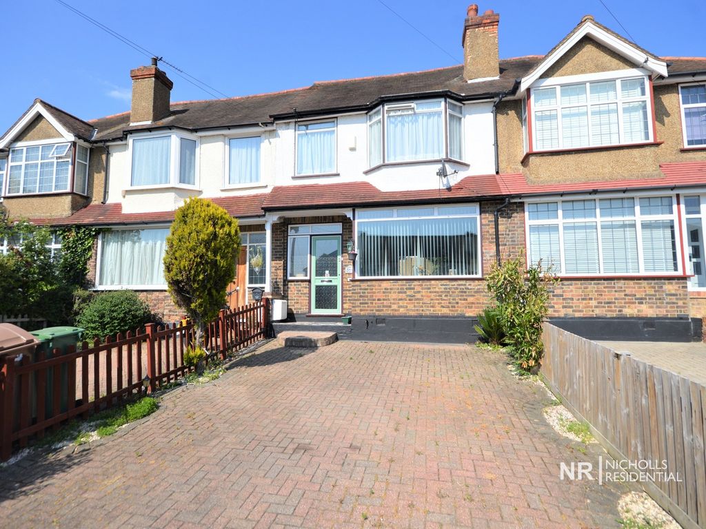 3 bed terraced house for sale in Braemar Road, Worcester Park, Surrey