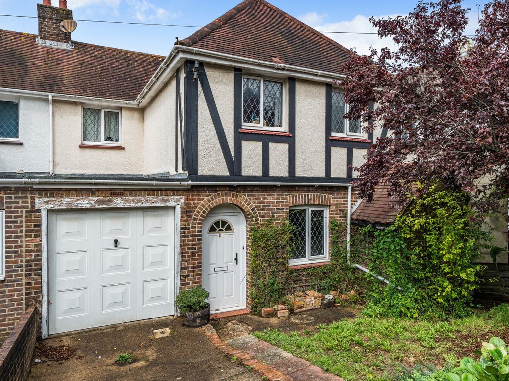 3 bed semidetached house for sale in Hangleton Road, Hove, East Sussex
