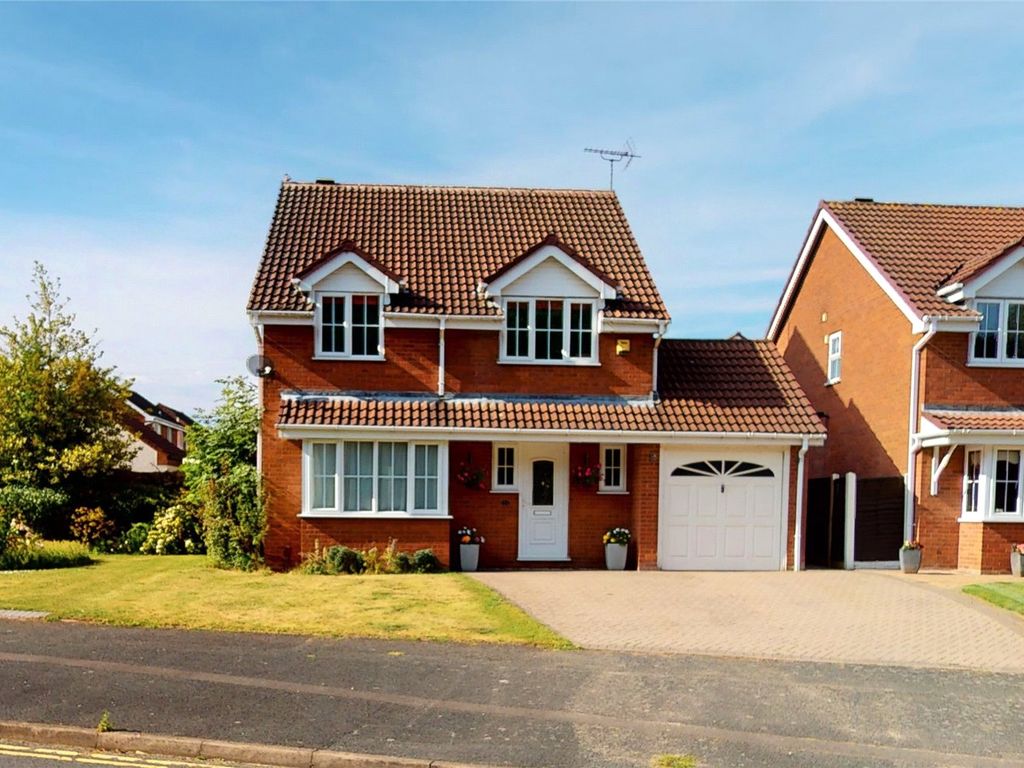 4 bed detached house for sale in Teece Drive, Priorslee, Telford