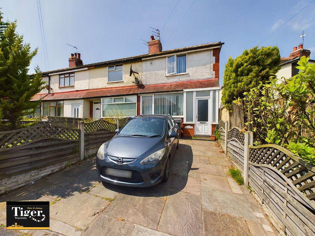 2 bed end terrace house for sale in Preston Old Road, Blackpool FY3, £