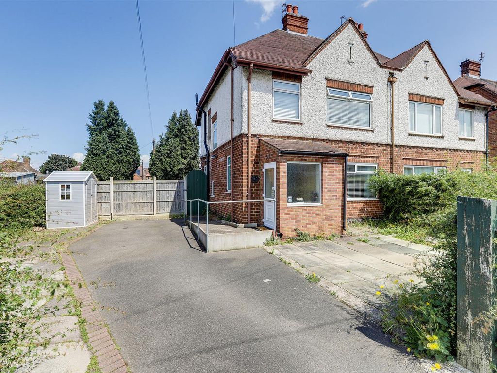 3 bed semidetached house for sale in Draycott Road, Long Eaton