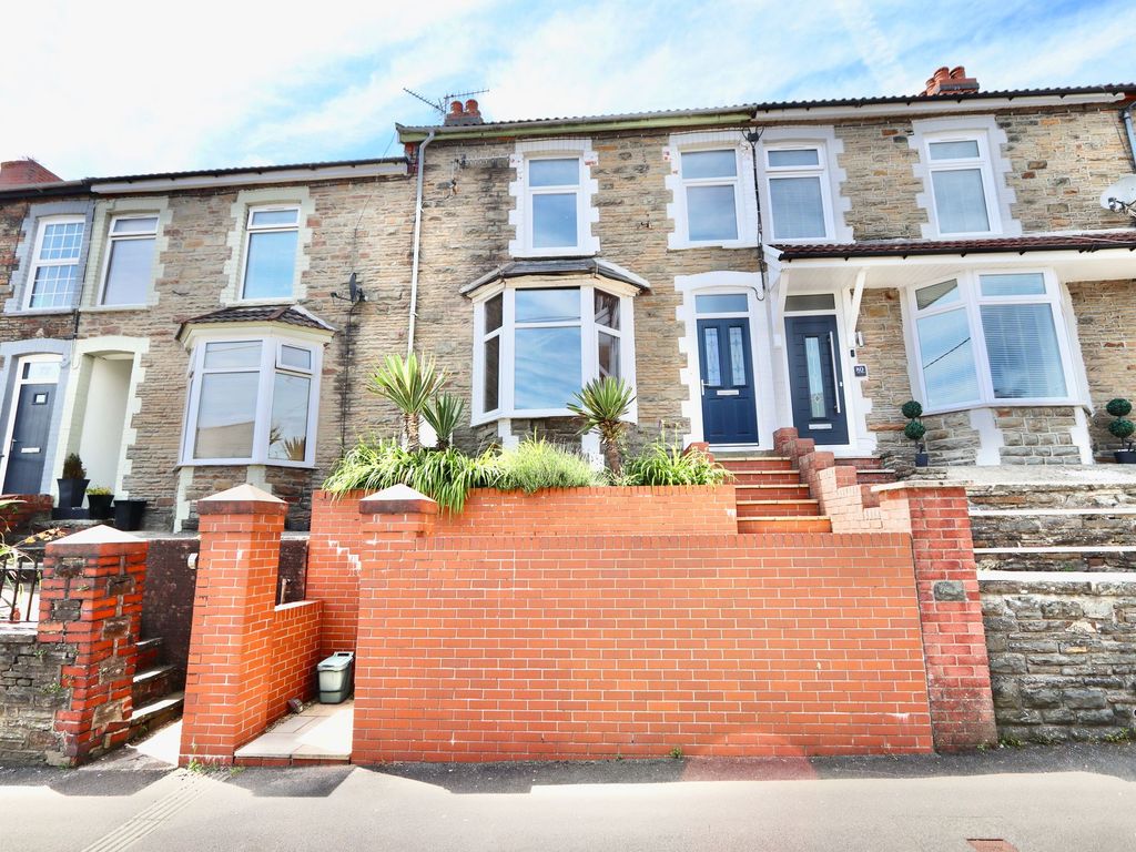 3 bed terraced house for sale in John Street, Bargoed CF81, £175,000