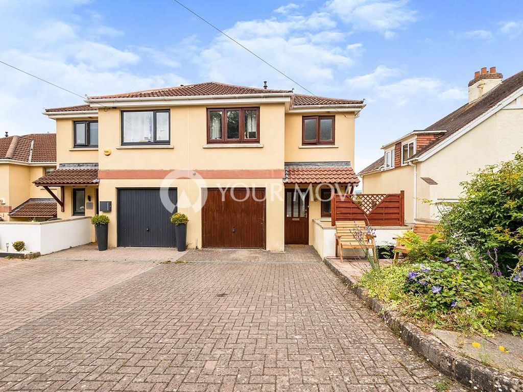 4 bed semidetached house for sale in Seymour Road, Newton Abbot, Devon