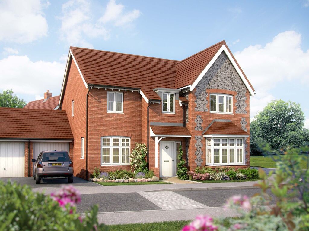 New home, 5 bed detached house for sale in "The Birch" at Headcorn Road