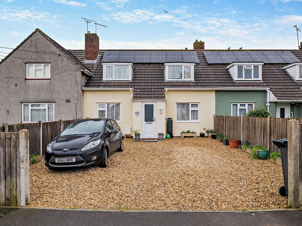 3 bed terraced house for sale in Byron Road, Locking, WestonSuperMare