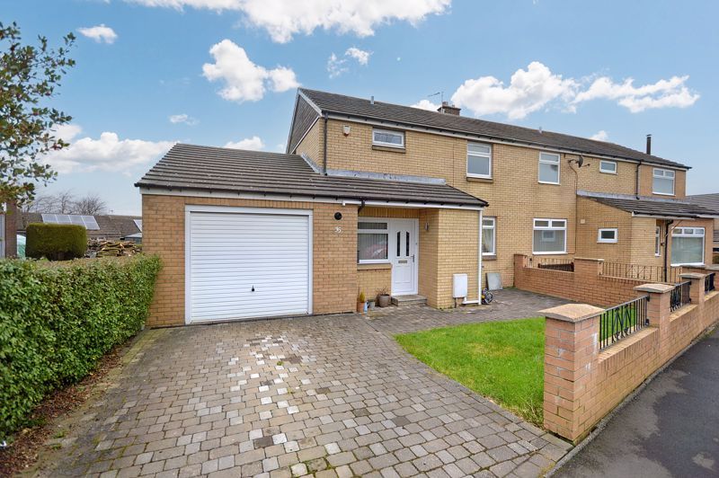 3 bed semidetached house for sale in Grange Road, Shilbottle, Alnwick