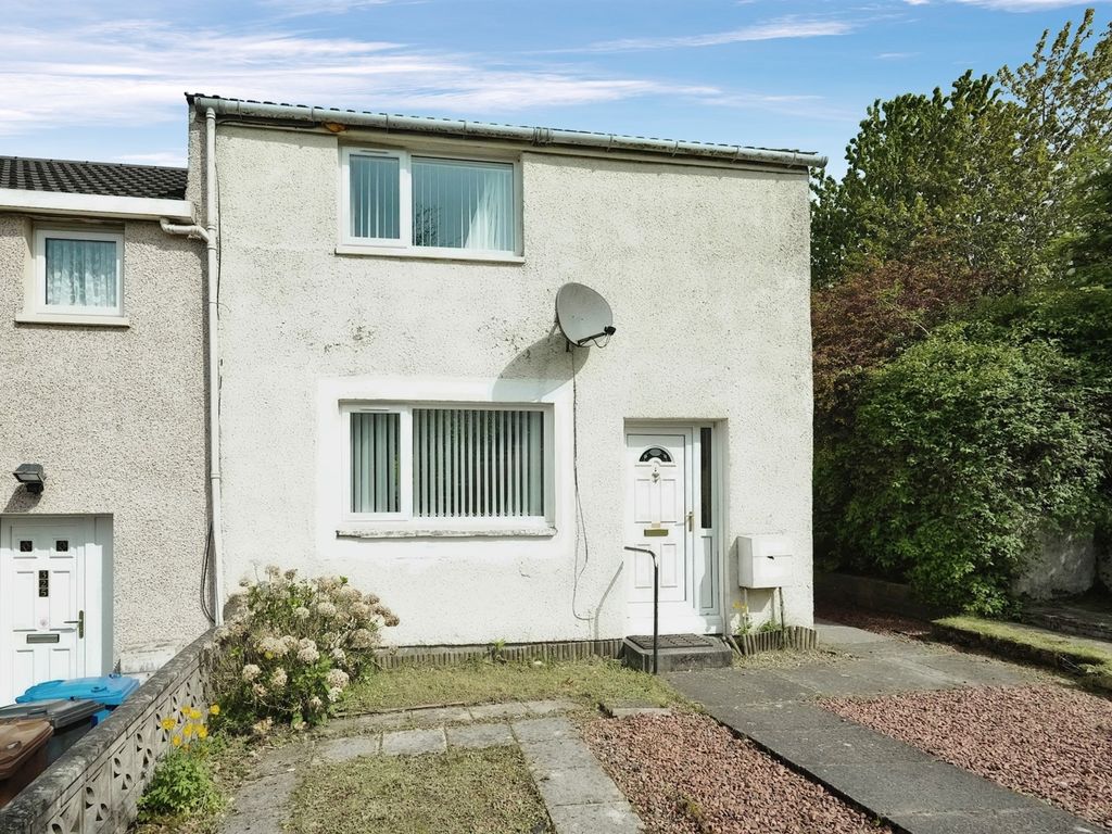 2 bed end terrace house for sale in Braehead, Alexandria G83, £70,000