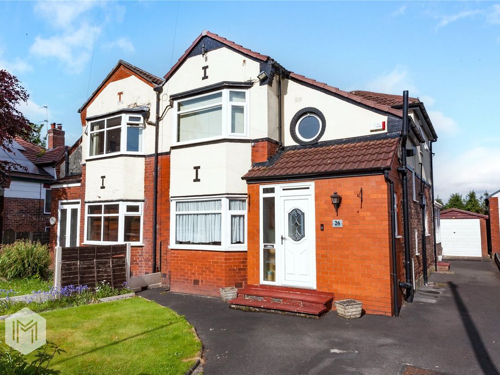 3 bed semidetached house for sale in Edenfield Road, Prestwich