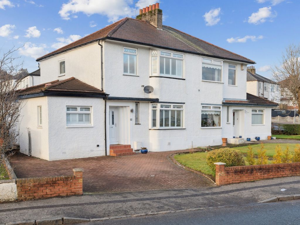 4 bed semidetached house for sale in Robslee Road, Woodfarm, Glasgow G46, £299,000 Zoopla