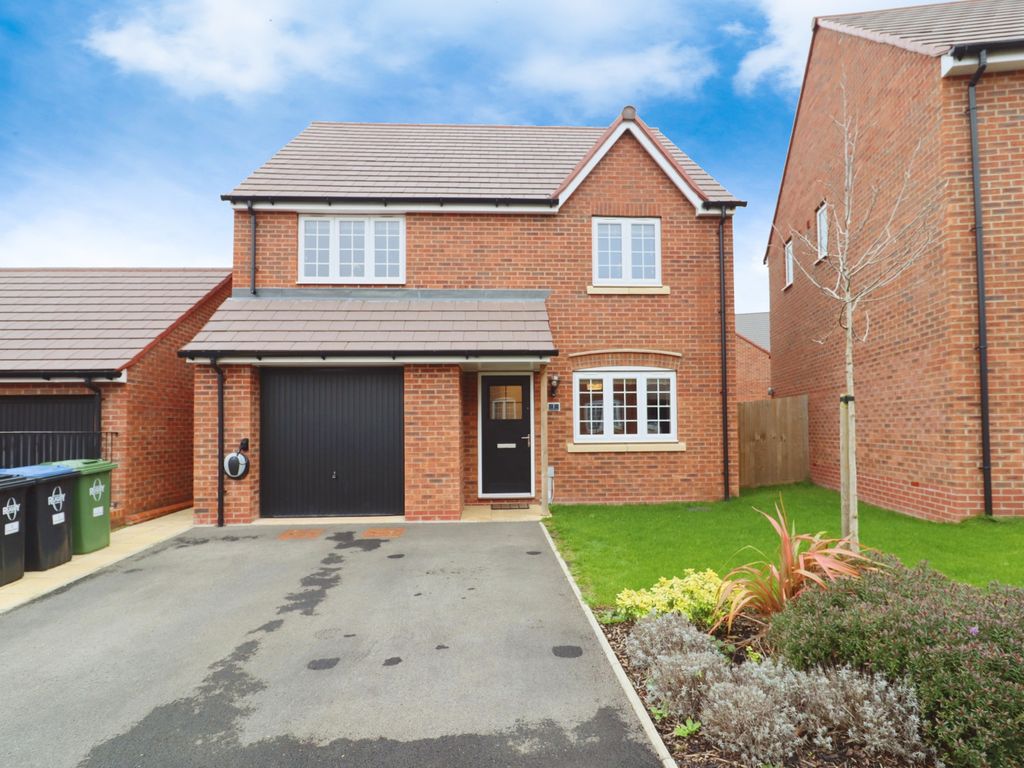 4 bed detached house for sale in Flashman Road, Cawston, Rugby CV23, £