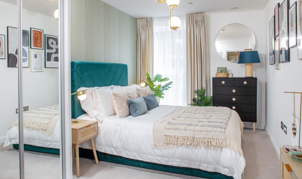 New home, 2 bed flat for sale in East Acton Lane, London W3, £358,125