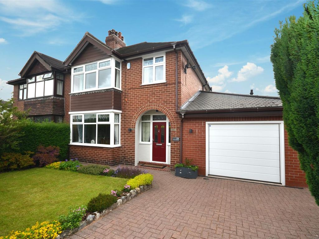 3 bed semidetached house for sale in The Avenue, Basford, Newcastle