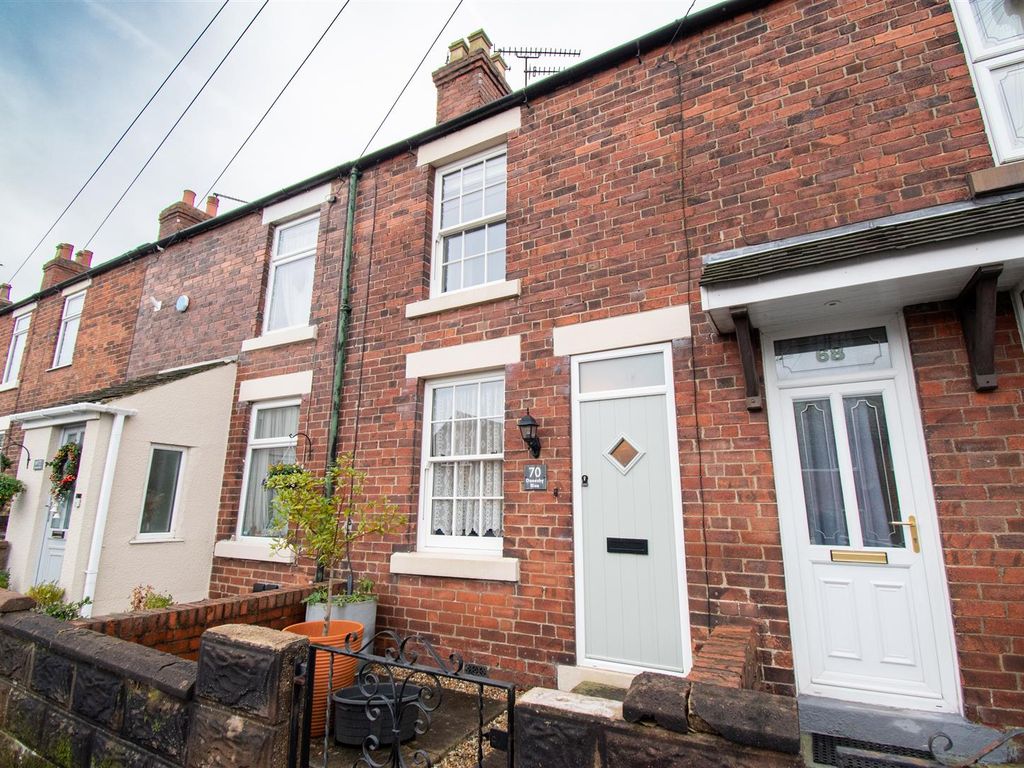 2 bed terraced house for sale in Danesby Rise, Denby, Ripley DE5, £